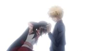 A still of Takumi and Misaki (Image via J.C.Staff)